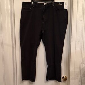 Abercrombie & Fitch Short Curve Love Low Rise Baggy Jeans - Black